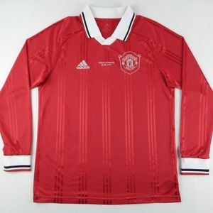 Adidas Manchester United 1999 IconTreble Winners Limited Edition Soccer Jersey